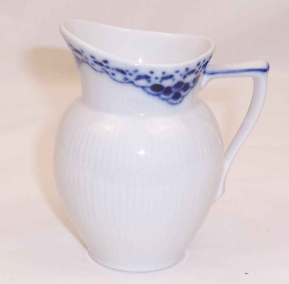 Royal Copenhagen Princess Blue Creamer 111 521 Vintage 1960 Denmark Porcelain